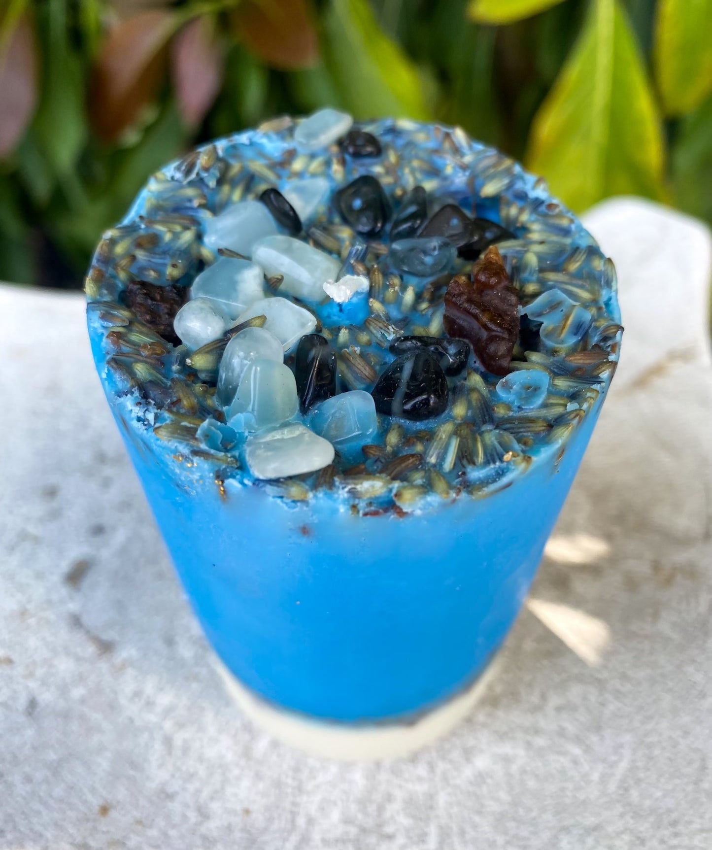 Dreams Candle | Handmade Lavender & Myrrh Crystal Candle – Nibiru Beauty