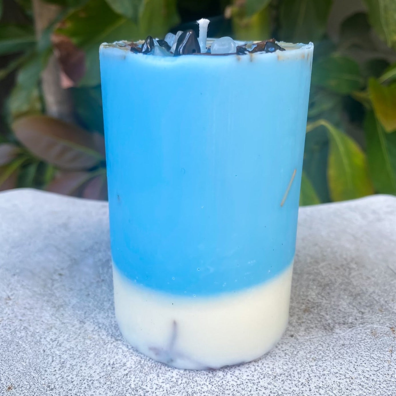 Peace & Prosperity Candle | Handmade Crystal & Herb Intention Candle – Nibiru Beauty