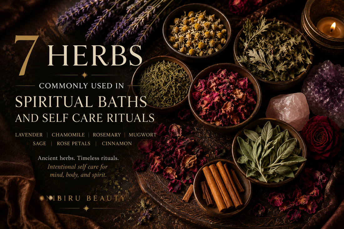 7 Herbs Commonly Used in Spiritual Baths and Self Care Rituals