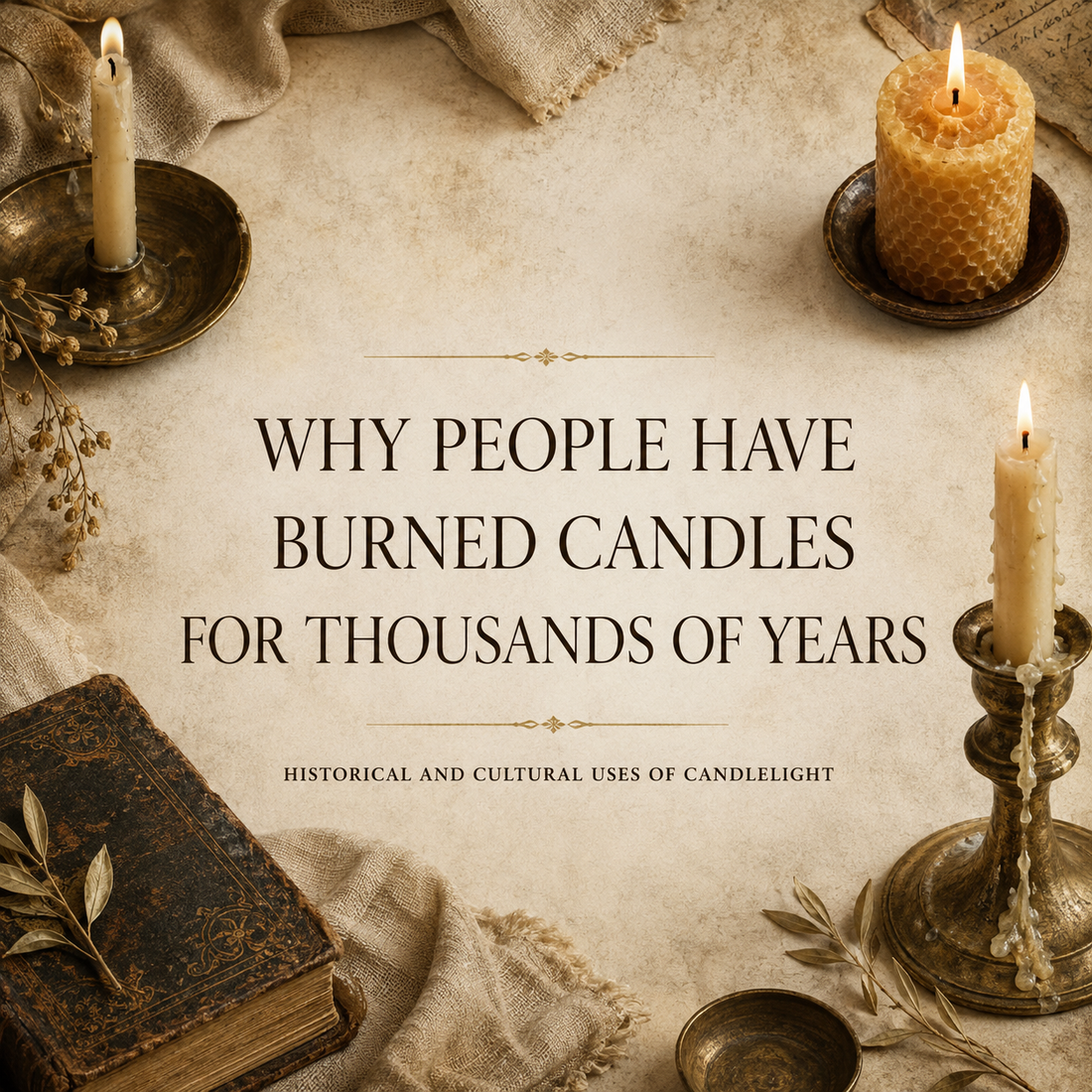 Why People Have Burned Candles for Thousands of Years