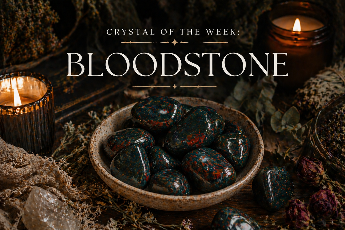 Crystal of the Week: Bloodstone Meaning Benefits and Uses