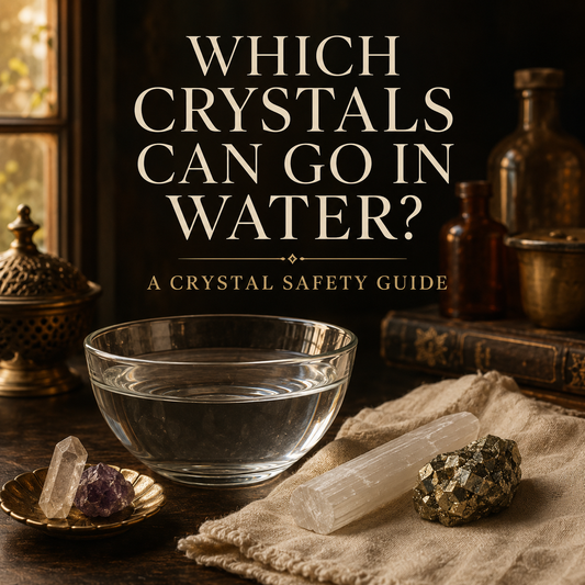 Which Crystals Can Go in Water? A Crystal Safety Guide