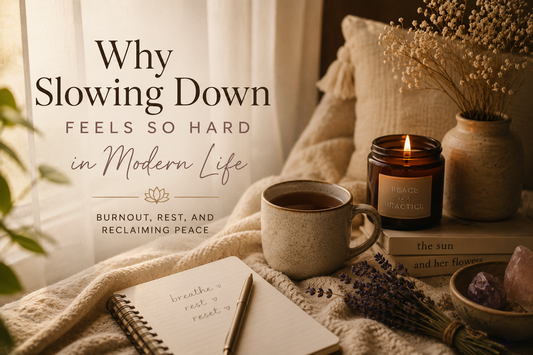 Why Slowing Down Feels So Hard in Modern Life: Reclaiming Peace in a World That Never Stops