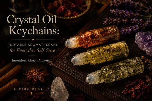 Crystal Oil Keychains: Portable Aromatherapy for Everyday Self Care