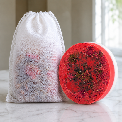 Attraction Mini Ritual | Love & Lust Soap & Bath Bag Set