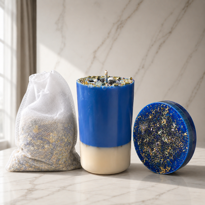Dreamwork Full Ritual | Dreams Soap, Candle & Bath Bag Set