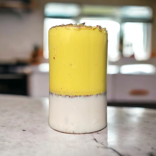 Enhance Creativity Candle | Handmade Rosemary & White Tea Crystal Candle – Nibiru Beauty