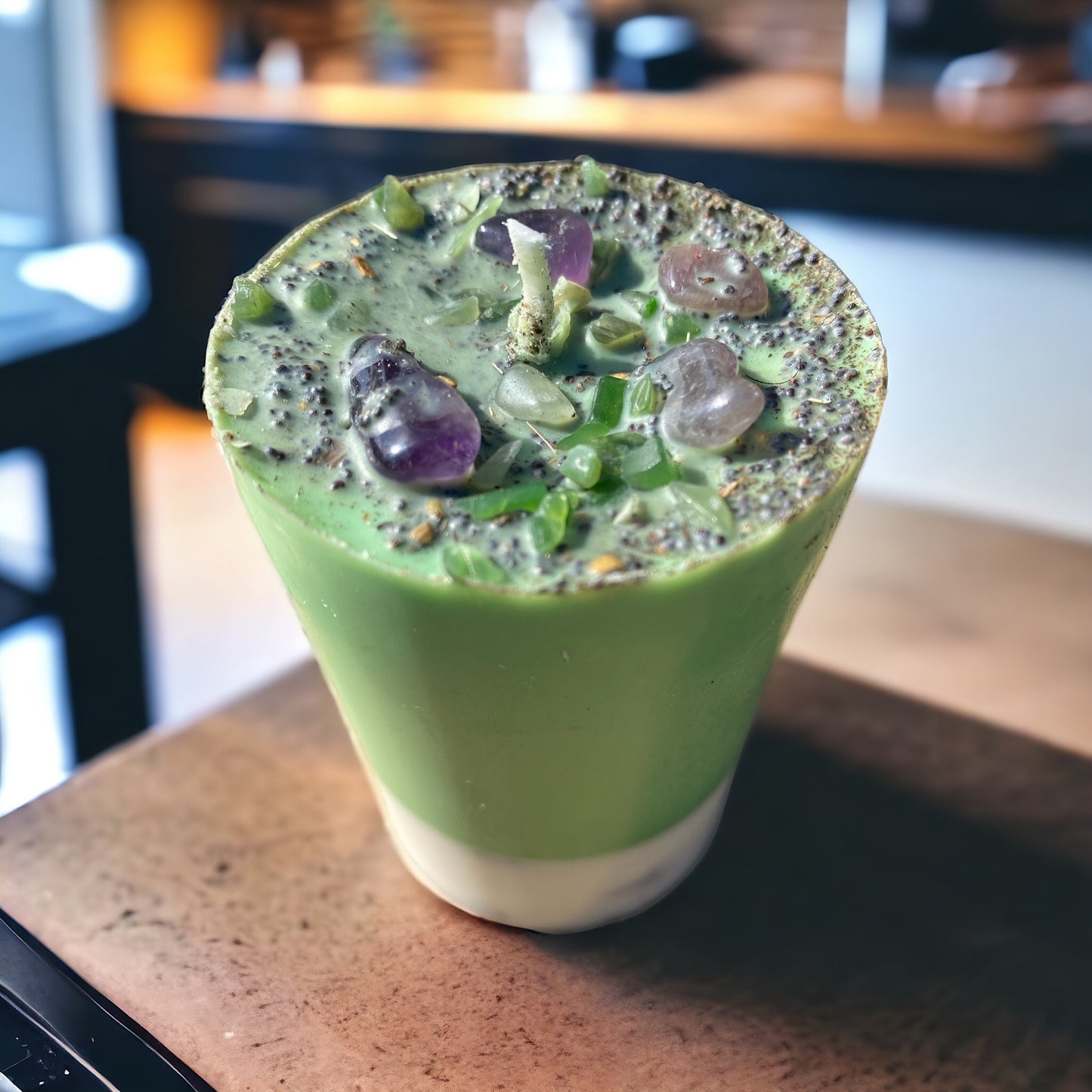 Fertility Candle | Handmade Crystal & Herb Intention Candle – Nibiru Beauty