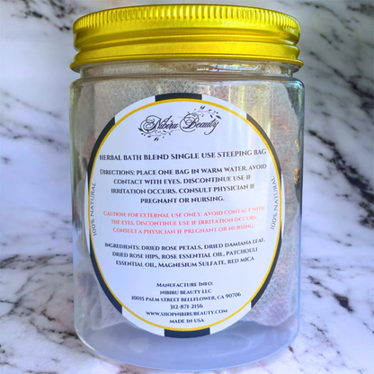 Love & Lust Herbal Bath Bag | Botanical Intention Soak