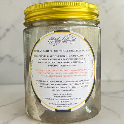 Money Herbal Bath Bag | Botanical Intention Soak