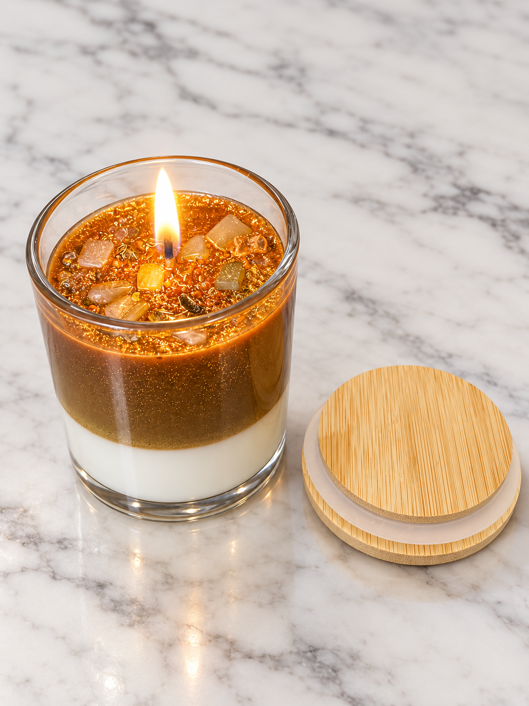 Money Soy Wax Jar Candle | Nutmeg & Frankincense