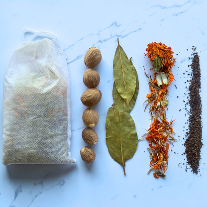 Money Herbal Bath Bag | Botanical Intention Soak