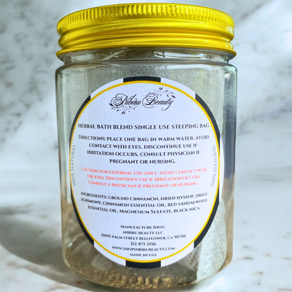 Protect Me Herbal Bath Bag | Botanical Intention Soak