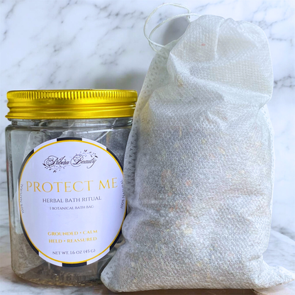 Protect Me Herbal Bath Bag | Botanical Intention Soak