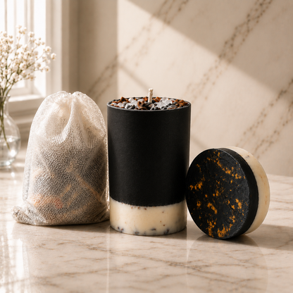 Protection Full Ritual | Protect Me Soap, Candle & Bath Bag Set