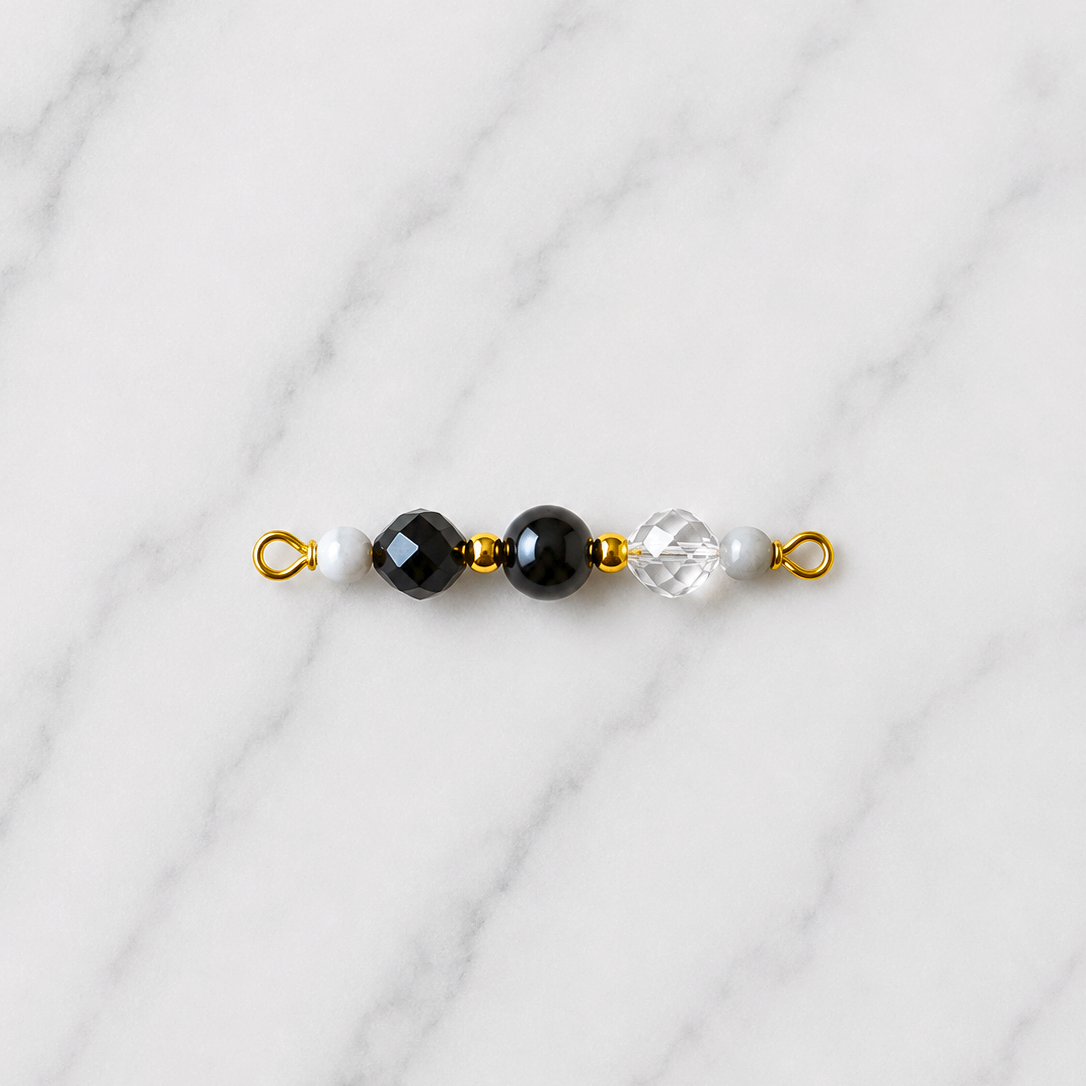 Complete Intention Bracelet Set | Gold Chain & 6 Interchangeable Crystal Bars