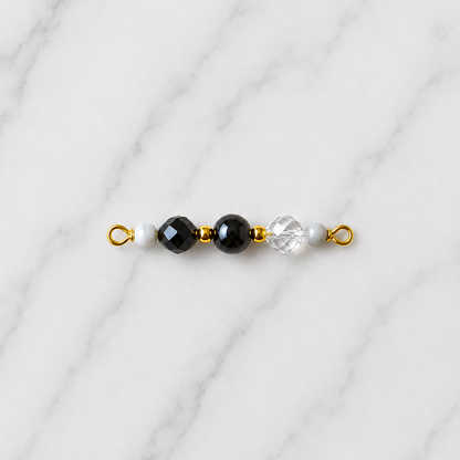 Complete Intention Bracelet Set | Gold Chain & 6 Interchangeable Crystal Bars